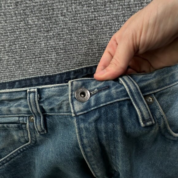 Levis Made Crafted 26 Waist Jeans 2-color Blue Leather Patch Big E Blue Tab - Picture 14 of 16